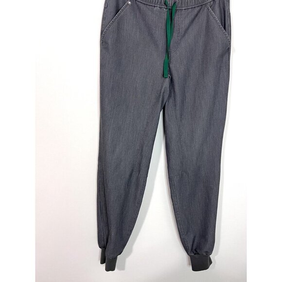 Men's FIGS Gray Tansen Jogger Scrub Pants Medical Size S - Picture 3 of 9